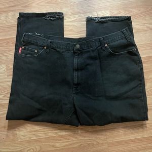 Black Baggy Jeans Size 44W